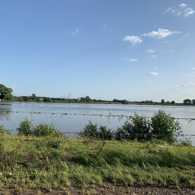 De Maas en zijn omgeving na de overstroming van 16/07/2021